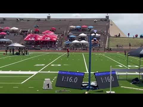 Video of 1:56 800m Junior Year