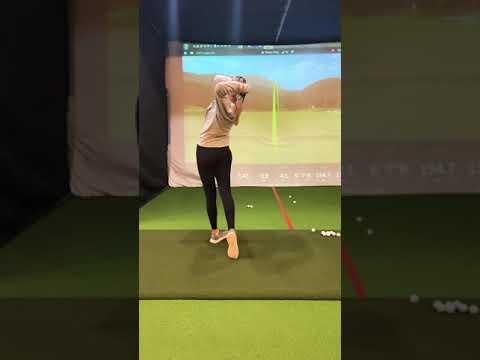 Video of 6 iron fast motion indoor practice swing video | Reese Clark