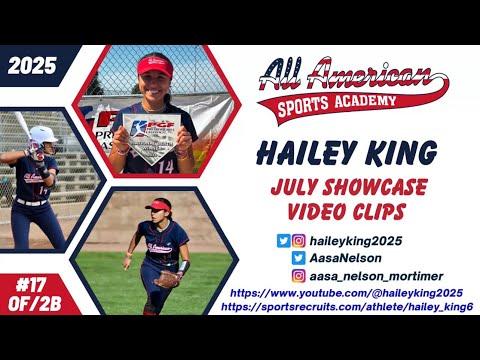 Video of Hailey King - July 2023 Showcase & CO Fireworks Hitting Clips