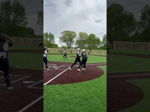 Video of 3 RBI triple hit 