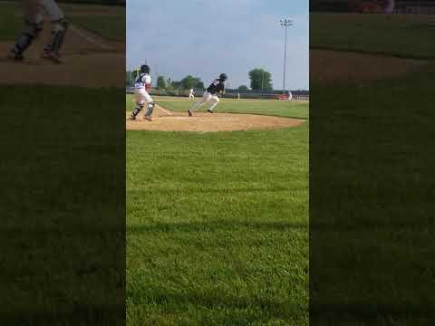 Video of fly ball catch in LF vs Western Dubuque