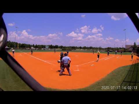 Video of USA Softball East Coast Summer Nationals Lillie Hansen (@LillieH0) Pitching Shutout Team NC Game 2