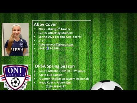 Video of Abby Cover Highlights - Spring 2021