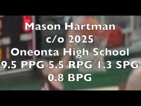 Video of C/o 2025 Mason Hartman Oneonta (AL) High School 2022-23 Highlights