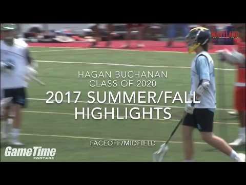 Video of Hagan Buchanan (Class of 2020) 2017 Summer/Fall Lacrosse Highlights