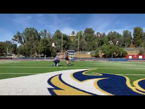 Video of mock snap and kicks