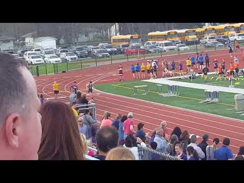 Video of Anchor in 4x200 conference meet