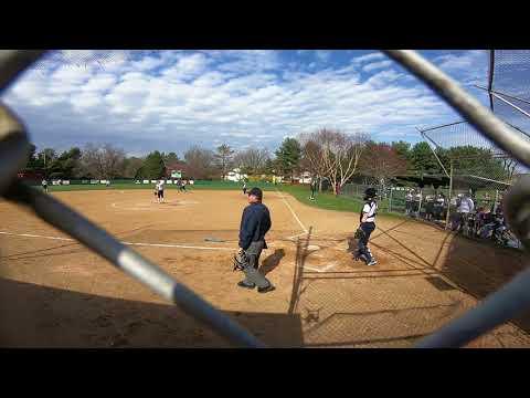 Video of 2 Run HR HS 4-6-18