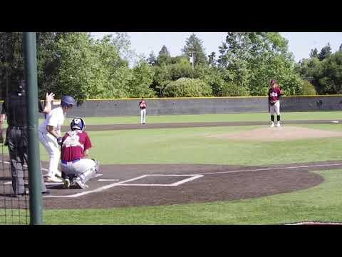 Video of Teige Barrett pitching 