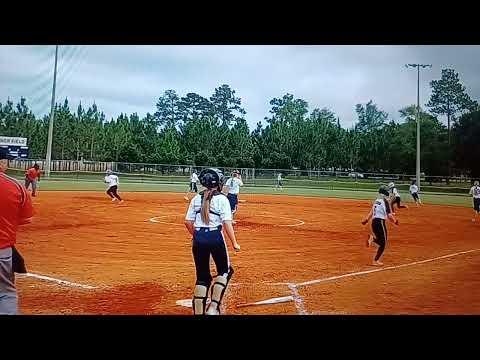 Video of Me hitting a double 