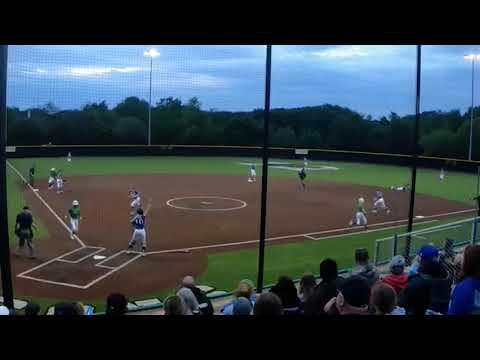 Video of RF Throw out at Home vs Southlake Carroll 