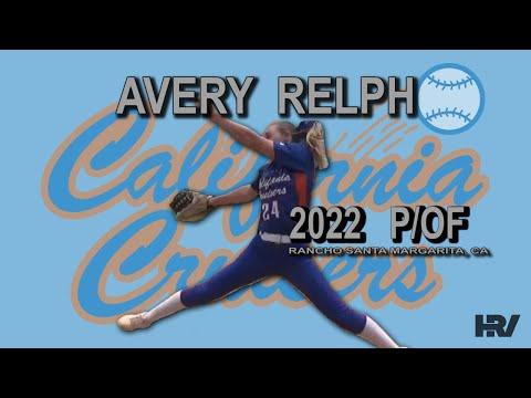 Video of 2022 Avery Relph LH Pitcher and Outfield Softball Skills Video- Cal Cruisers