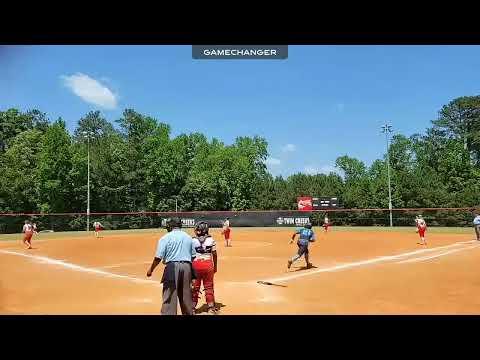 Video of Batting, double (LF)