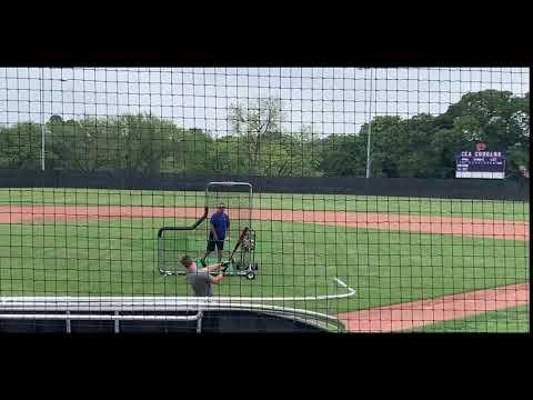 Video of Baseball Hitting Practice May 20 2020 - Warren Rudman 2021 Baseball Recruit
