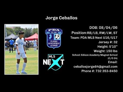 Video of Jorge Ceballos C/O 24 Highlights