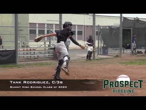 Video of Tank Rodriguez Prospect Video, C:3b, Summit High School Class of 2020