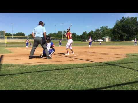 Video of Live pitching 2017 Tulsa Elite invite