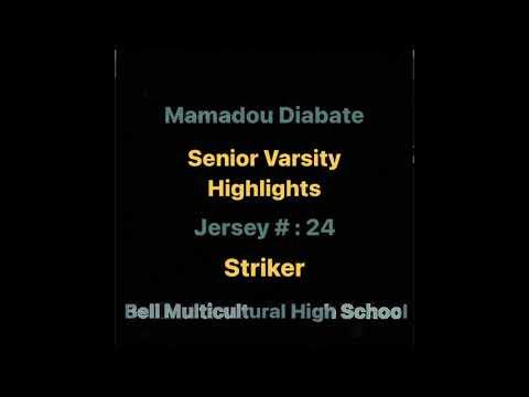 Video of Mamadou Diabate 2021 Soccer Highlights 