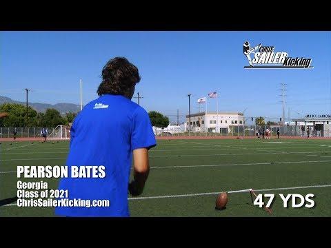 Video of Pearson Bates '21 Kicker