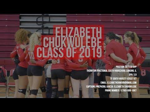 Video of Elizabeth Chukwulebe #7 Rebels Varsity Volleyball Highlights