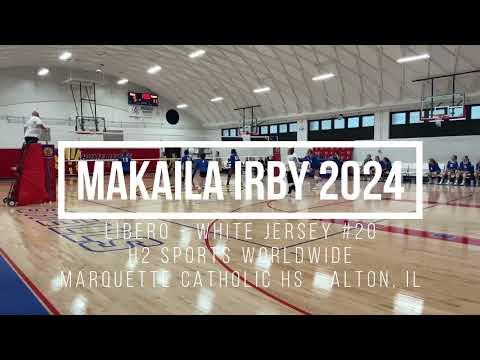 Video of Makaila Irby | 2024 | 5’4” | L/DS #20 | H2 Sports Worldwide | 08/2023