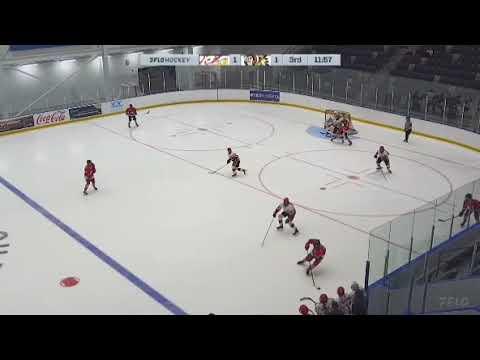 Video of Bree Prediger #2 being deceptive on blueline to set up the shot!