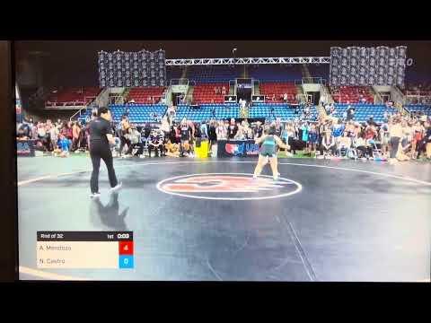 Video of 2023 USAW 16U Junior National Championships - 94lbs Rnd of 32