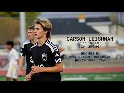 Video of Carson Leishman Soccer Highlights 2022/23