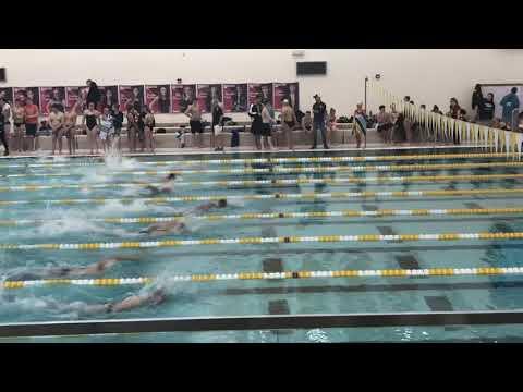 Video of Emily Meyer 100 free