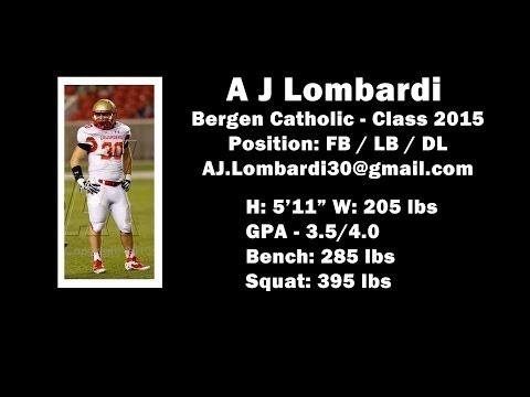 Video of AJ Lombardi