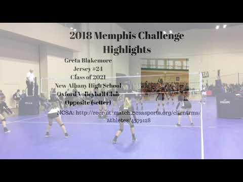 Video of Greta Blakemore Memphis Challenge Highlights 