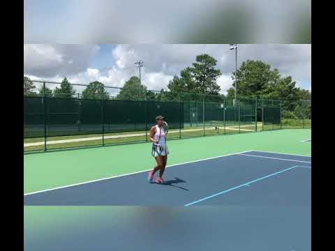 Video of Ana Maria Fandiño- Tennis recruiting video 