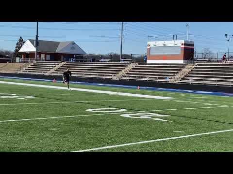 Video of 6.86 - 60 yard dash laser timed - Riley Clancy