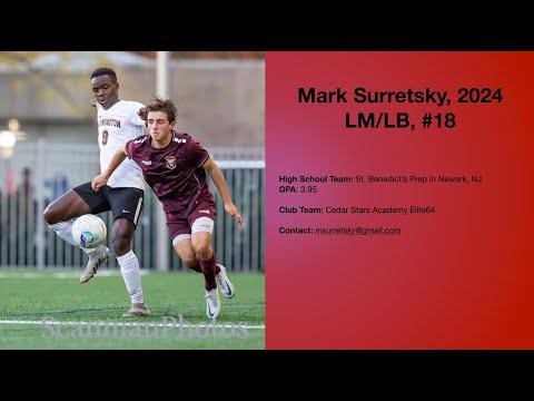 Video of Mark Surretsky 2024 Highlights - 11/3/2022
