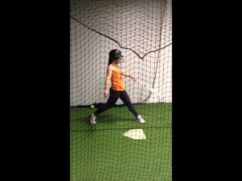Video of Haegen Boyer hitting skills video 2/2/16 #2