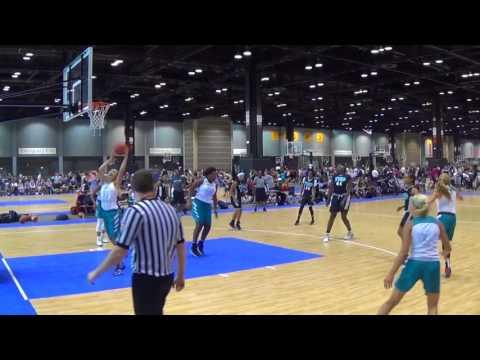 Video of Jenni Weber #11 Teal/White Jersey IL Evolution Summer AAU 2017 Highlights Part 1