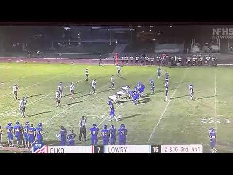 Video of 40yd Rushing TD  and Extra Point