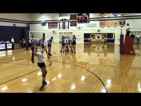 Video of Blissfield HS vs Dundee HS - All Around - Purple & White Jersey #7