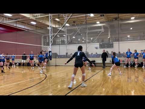 Video of Madilyn Bergset Miers, Setter, #10