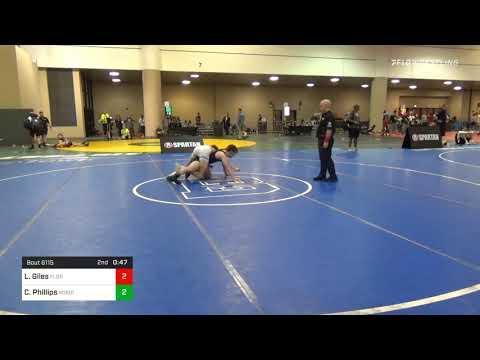 Video of 132 Lbs Semifinal - Lucas Giles, Florida Vs Connor Phillips, Woodward Academy High School Wrestlin