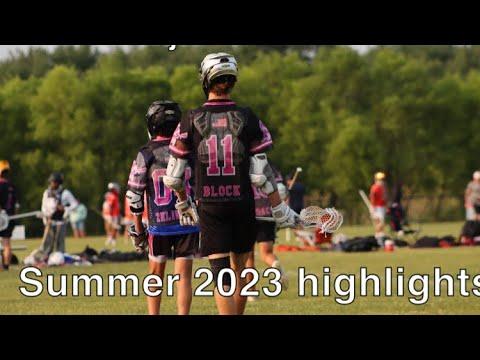 Video of Elijah Block (2025) Summer 2023 Lacrosse Highlights