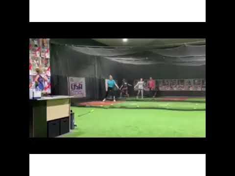 Video of Hitting practice 