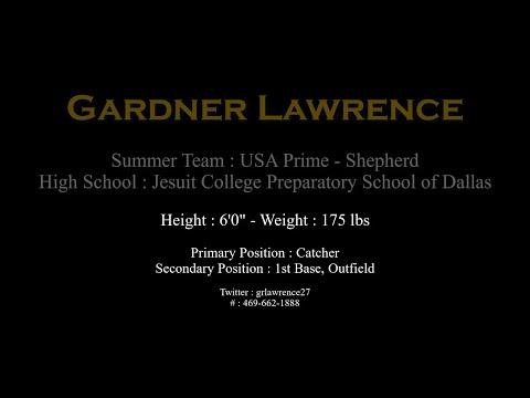 Video of Gardner Lawrence (2021 C) - Quarantine Recruitment Film 5