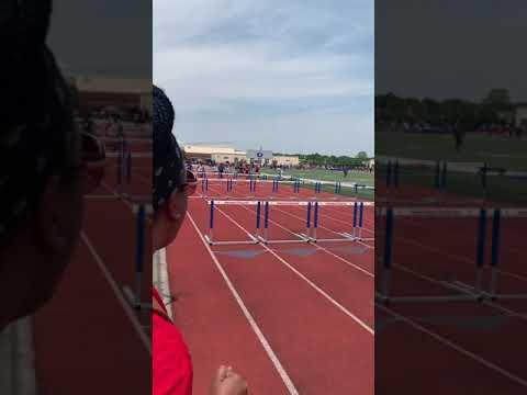 Video of State championship 100 meter hurdle 