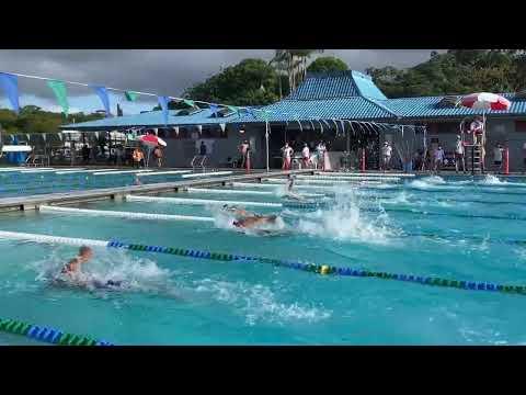 Video of 2022 HI Hawaiian Swimming SCY AGChamps: 100 Free