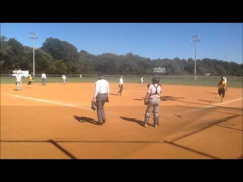 Video of Natalie Hensel with a OTF HR at Winthrop University Showcase 10/05/14