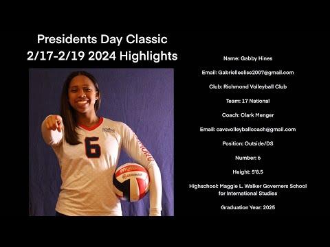 Video of 2024 President's Day Classic 