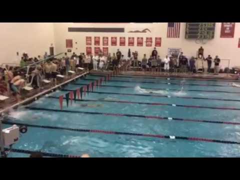 Video of 400 relay anchor started 3rd place ended up 1st