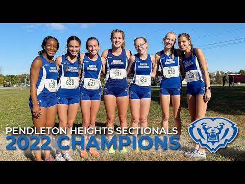 Video of Indiana High School XC-Pendleton Heights Sectional-Girls 2022