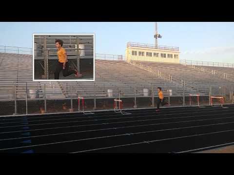 Video of Casey Richardson 55 Hurdle Practice 